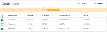 openstaande facturen