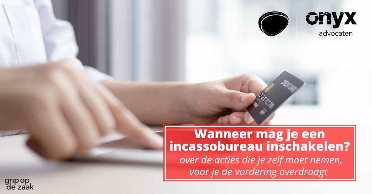 vordering uit handen geven